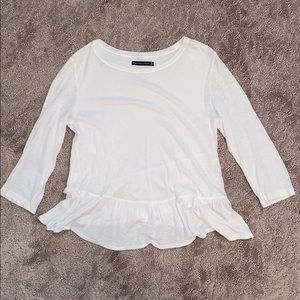 Abercrombie & Fitch ruffle shirt